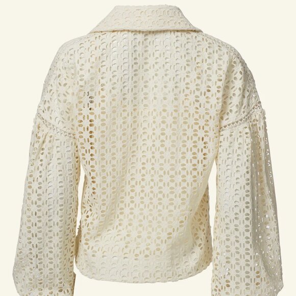 Dylan Clover Eyelet Top - Picture 4 of 5